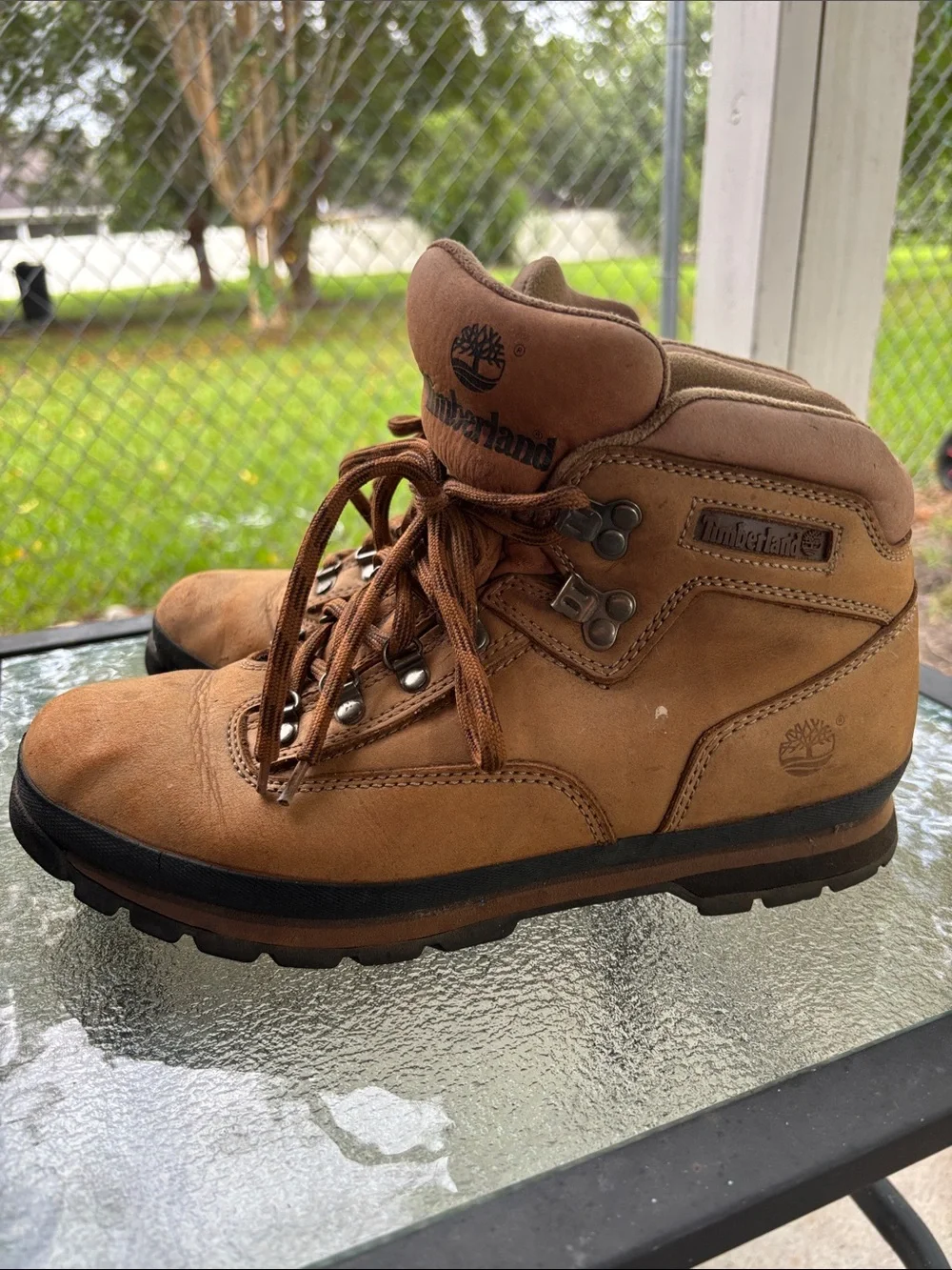 Timberland 95103 Euro Hiker Mid Gore-Tex Waterproof Brown Leather Hiking Boots